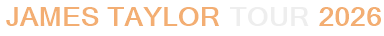 James Taylor Tour 2026